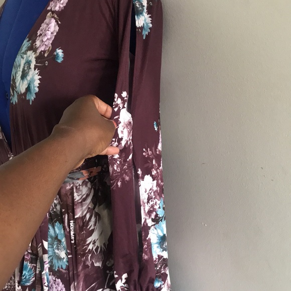 Long sleeve maxi dress - Picture 3 of 4